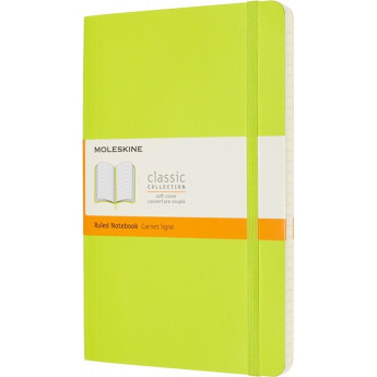 Блокнот MOLESKINE CLASSIC LARGE линейка, лаймовый