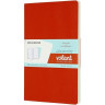 Блокнот MOLESKINE VOLANT POCKET, нелинованный, оранжевый/голубой QP713F16B24