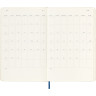 Еженедельник MOLESKINE LE ALICE IN WONDERLAND WKNT LARGE DAL12WN3CY23 белый/синий