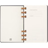 Еженедельник MOLESKINE SPIRAL XL , черный DHSPB12MWH4